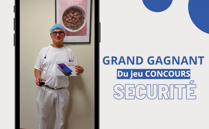 🥇 GAGNANT CONCOURS SECURITE 🥇