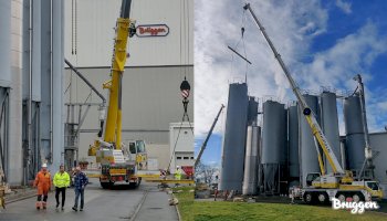 Livraison de silos